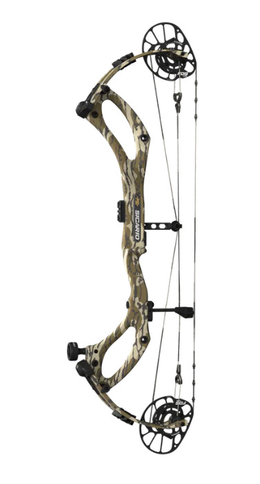 PSE Sicario FDS 70 Pound Right Hand Mossy Oak Bottomland Carbon Hunting Bow New