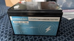 24V 7Ah LiFePO4 Rechargeable Battery with BMS, 2000+ Cycles Rechargeable Batt…