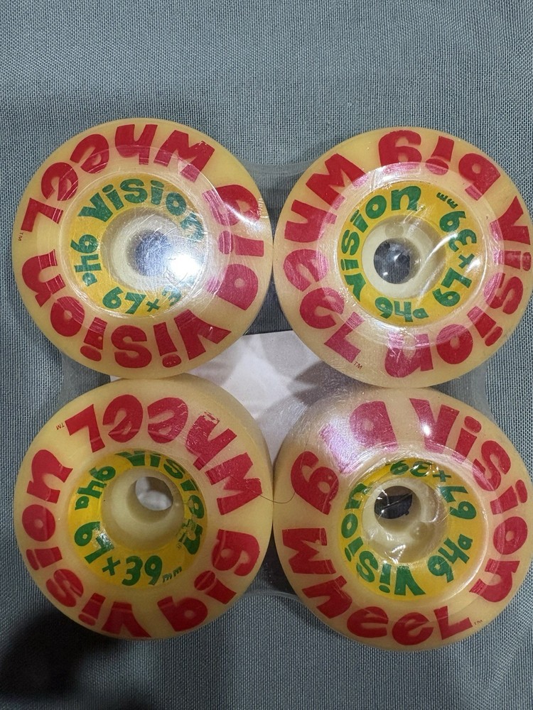 Vintage Vision Big Wheel NOS Skateboard Wheels