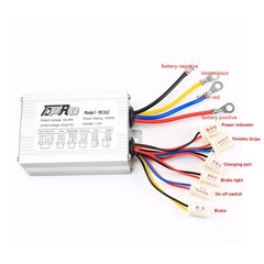 48V 1000W Brush Motor Controller Kit Electric Bicycle Razor Scooter Dirt Bike