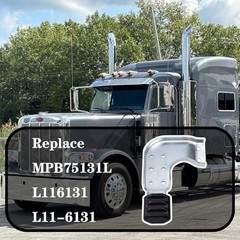 L11-6131 Hood Bracket Fit for Peterbilt 389 131 Hood Only, Driver Left Side