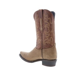 Dingo The Duke DI-107 Mens Brown Leather Pull On Cowboy Western Boots 11