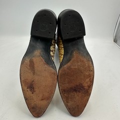 Dan Post Men Size 9D Brown Snake Skin Pull On Western Cowboy Boot