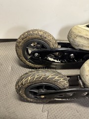PowerSlide Nordic Trainer XC 150 Off Road Skate Ski Roller Blades Sz 10 mens