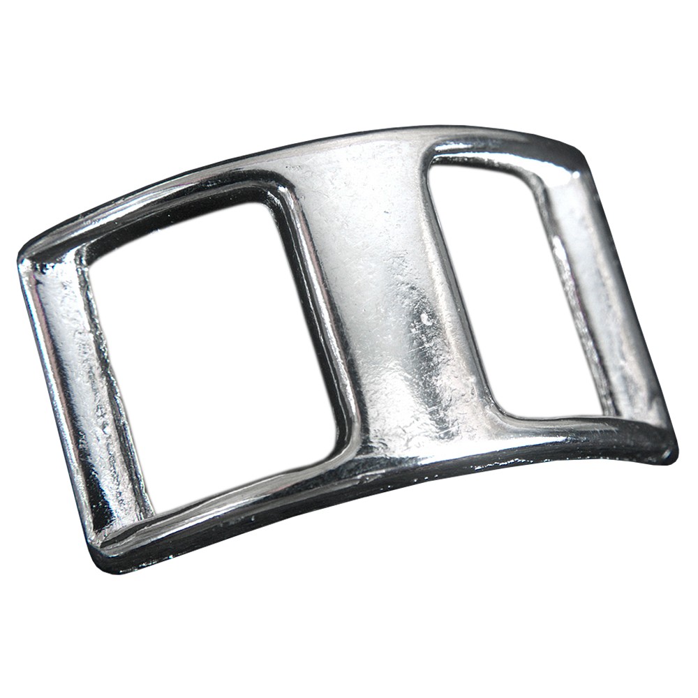 Pack Of 8 5/8 In Western Horse Tack Die Cast Conway Buckle Brass Plated