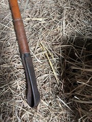Vintage Fox Hunting Antler Handle Riding Crop
