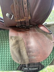 Bates Elevation 16.5” Saddle With CAIR and Easy Change Gullet System