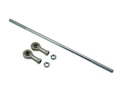 5/16-24 X 11″ Deluxe Yard Go Kart Tie Rod Kit Adjustable Trimmable Plated Steel