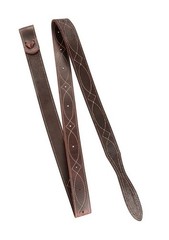 Stitched Latigo Cinch Tie Strap Long 6′ Plus x 1 3/4″ USA Martin Saddlery