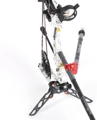 Bow Rod Stabilizer Fully Adjustable Single Side V-bar Mount Quick Disconnect …