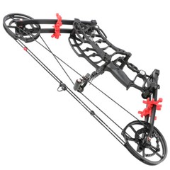Archery Compound Bow Short Axis 40-65lbs Steel Ball BowFishing Bow Shoot Hunting