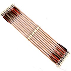 50X Archery Bamboo Shafts 33in 40-45lbs Handmade Arrows Traditional Target Shoot