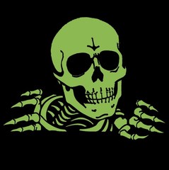 Powell Peralta Skateboards Ripper Lapel Pin Glow in the Dark – FREE SHIPPING!