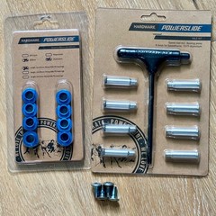 POWERSLIDE DoubleX 4x110mm inline skate racing frames, 13.3″ length, NEW
