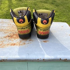 Osiris Tranzor High-Top Skateboarding Shoes Black Yellow Men’s US 12