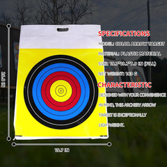 Archery Target Bag Weatherproof Outdoor Range Field Point Backyard Shooting P…