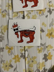 ONE express Lacrosse Goat USA Sticker
