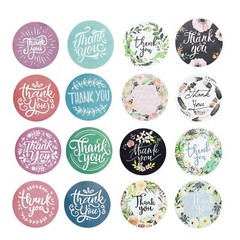 1000 Assorted 1.5″ Round Self Adhesive Thank You STICKERS DIY Crafts Labels SALE