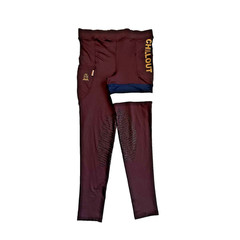 Equestrian Riding Leggings Womens UK 40 L Breeches Knee Pants Chillout Horsewear