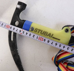 STUBAI Sierra Ice Axe Hammer 50cm Short Ice Tool Vintage Climbing Eispickel