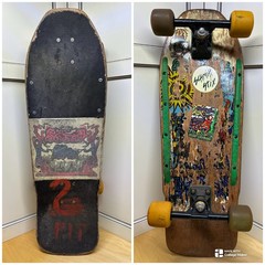 Schmitt Stix Allen Midgette OG Flower Picker 80’s vintage complete skateboard