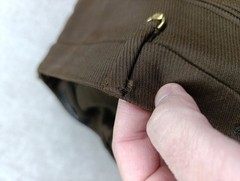 Gucci Brown Cotton Blend Gabardine Breeches