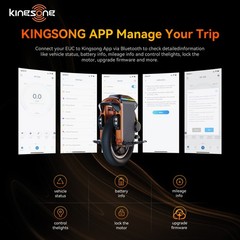 KINGSONG S16 PRO Electric Unicycle for Adults 3000W Powerful Motor Off-Road EUC