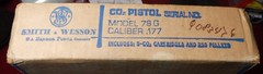 Great Smith & Wesson Model 79G .177 Caliber Air Pistol Resealed and Shoots Great