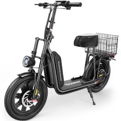1000W Electric Scooter With Seat APP Commuter E-Scooter Max. 45Miles Range 28MPH