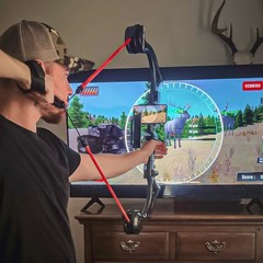 Accubow 2.0 Carbon Fiber Archery Trainer Bow Virtual Hunting Practice System