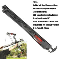 Archery Rapid Bow Shooter Launcher Orbital Compound Recurve Bow 6 Arrow Shooting