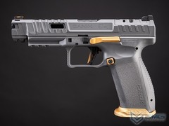 EMG x Cybergun CANIK SFx RIVAL Gas Blowback Airsoft Pistol (Color: Grey)