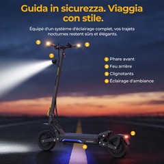 Ausom L2 Max Electric Scooter, 1000W Motor,90km Max Range,10in Tires E-Scooters