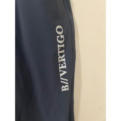 B Vertigo Size 24 Navy Blue Pink Full Seat Silicone Grip Equestrian Breeches