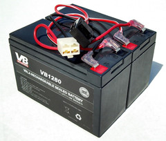 Battery Replacement – Includes Wiring Harness (8 Ah Capacity – 24 Volt System)-