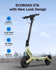 Off-road Electric Scooter Adults 1000W Folding E-Scooter with APP 31MPH 48V 13Ah