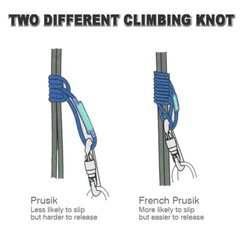 27KN Prusik Cord Pre-Sewn Loop Fr Climbing Arborist Rescue Mountaineering Rope