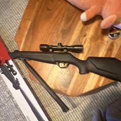 Crosman Shockwave Pellet gun 22Break Barrel Nitro Piston 950 fps (WORKS PERFECT)