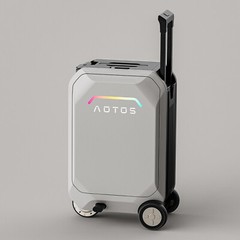 AOTOS 20 Inch Smart Rideable Suitcases 31L Electric Luggage Scooter Travel Buddy