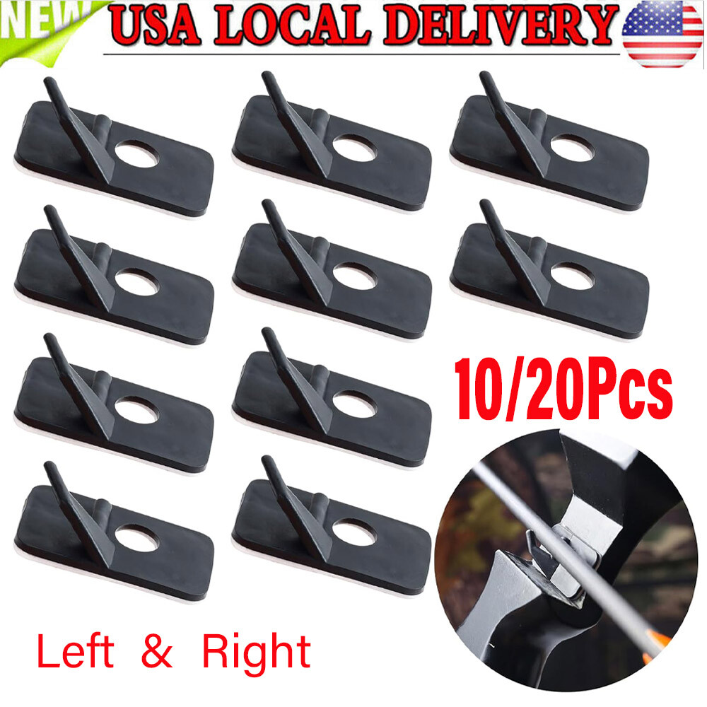 10/20PCS Archery Arrow Rest Self-Adhesive Recurve Bow Left/Right Hand Target USA