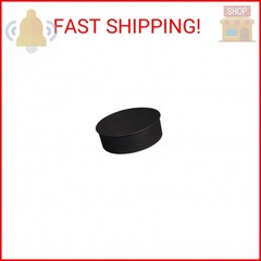 UNITED STATES HDW BM0152 7″ Crimp Tee Cap, Black