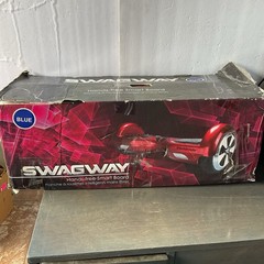 Swagway X1 Hover Board Without Charger Blue medium sized hover board Used