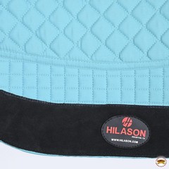 32 In x 36 In HILASON Western All Purpose Horse Saddle Pad Turquoise