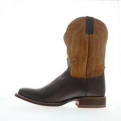 Tony Lama Asher 11″ Square Toe SA2012 Mens Brown Cowboy Western Boots