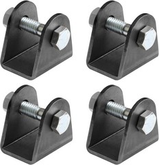 4 Pack Weld on Shock Mount, Shock Absorption Suspension Bracket for Motorcycle,