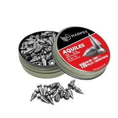 Harpex Aquiles .22 Cal Airgun Pellets – 20.1 Grain Pointed Arrow Head Design …