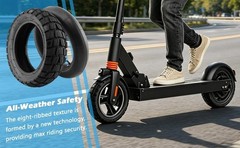 80/65-6 Scooter Tire & Inner Tube Kit, 10×3.0 Replacement for Electric Scooters,