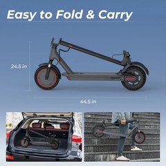 Adults City Commute Electric Scooter, 10″ 500W 22Mph E-Scooter APP 22Miles Range
