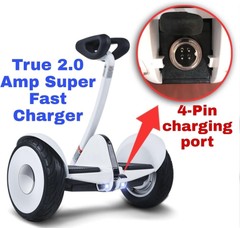 63V Adapter Charger For Segway Ninebot One A1, One S2, S-MAX, N3M240, GoKart Kit