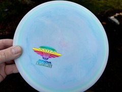 Star Leopard (One of a kind) Disc Golf Innova Swirl w/Halo Rainbow #3646
